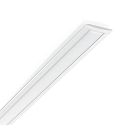Ideal Lux Einbau-Aluminiumprofil SLOT RECESSED TRIM 12mm inkl. Abdeckung + Montagekit, 200cm, Wei�