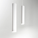 LED pendant luminaire TUBE, � 4cm / H 25cm, 9W 3000K 850lm, white