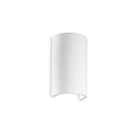 Gips-Wandleuchte FLASH GESSO ROUND, Up/Down, G9 max. 40W, �berstreichbar