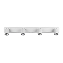 Ideal Lux Wall / Ceiling luminaire RUDY, 4 flames, GU10, adjustable, white