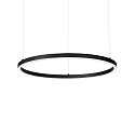 LED pendant luminaire ORACLE SLIM, � 90cm, 48W 3000K 3000lm, black