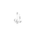Pendant luminaire, A-LINE, � 30cm, E27