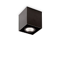 Downlight MOOD SQUARE, 9 x 9cm, incl. GU10 28W 2700K, pivotable, black