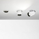 Ideal Lux Recessed LED spot NOVA, IP20, 12W 3000K 1000lm 38�, adjustable, white