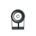 Ideal Lux Outdoor LED Bodenstrahler STARLIGHT, IP68 IK07, 24V DC, Aluminium dunkelgrau, � 7.5cm, 10W 3000K 850lm 30�