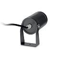 Ideal Lux Outdoor LED Bodenstrahler STARLIGHT, IP68 IK07, 24V DC, Aluminium dunkelgrau, � 7.5cm, 10W 3000K 850lm 30�