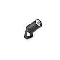 Outdoor LED Bodenstrahler STARLIGHT, IP68 IK07, 24V DC, Aluminium dunkelgrau, � 5cm, 5.5W 3000K 500lm 30�