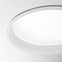 Ideal Lux LED Einbauleuchte DEEP, IP20, � 21cm, Aluminium wei� / diffus, 30W 4000K 3200lm 77�