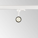 Ideal Lux LED 3-phase Track spot FOX SMALL, 8W 3000K 950lm 41�, white