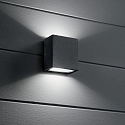 Ideal Lux outdoor wall luminaire ARGO up / down IP65, anthracite