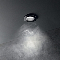 Ideal Lux ceiling recessed luminaire ROOM-65 round IP65, black