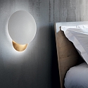 Ideal Lux wall luminaire ECLISSI 30 IP20, gold