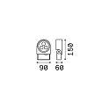 Ideal Lux LED Bodenstrahler ULEX, 8,5W, 3000K, 640lm, IP65, schwenkbar, anthrazit