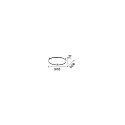 Ideal Lux LED Deckenleuchte ORACLE SLIM D090 ON-OFF, 53W, 3000K, 5200lm, IP20, wei�
