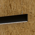 pendant luminaire LINUS adjustable IP20, black dimmable