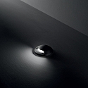 floor recessed luminaire WAY 1-SIDE � 50MM round, walkable, one-sided G9 IP67