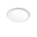 ceiling recessed luminaire GAME TRIM ROUND 120MM round, UGR < 19, switchable IP40/IP20, white matt 