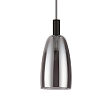 LED Pendelleuchte COCO 1, Einzelpendel, 7W, 3000K, 660lm, h�henverstellbar, Rauchglas