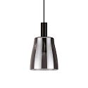 LED Pendelleuchte COCO 2, Einzelpendel, 7W, 3000K, 660lm, h�henverstellbar, Rauchglas