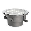Ideal Lux floor recessed luminaire TAURUS PT D21 ACCENT ROUND 3-fold, swivelling, walkable, switchable IP67, steel 