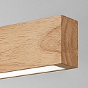 Ideal Lux pendant luminaire CRAFT SP LED IP20, wood
