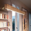 Ideal Lux pendant luminaire CRAFT SP LED IP20, wood