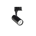 3-phase spot FOX 15W MEDIUM / ON-OFF 930 adjustable, on/off IP20, black matt 