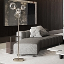 floor lamp EQUINOXE PT4 4 flames G4 IP20, chrome