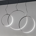 Ideal Lux LED Pendelleuchte CIRCUS SP D60, 33W, 3000K, 3550lm, schwarz