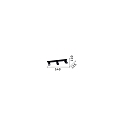 ceiling luminaire RUDY 3 flames GU10 IP20, white dimmable