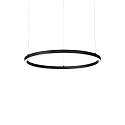 pendant luminaire ORACLE SLIM SP LED round IP20, black 