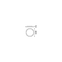 Ideal Lux LED Deckenleuchte FLY SLIM PL D60, 87�, 53W, 4000K, 7700lm, IP40, wei�