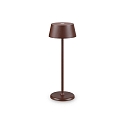 LED Outdoor Akku-Tischleuchte PURE, 32cm, 3,7V, 1,5W, 3000K, 230lm, IP54, integr. Touch-Dimmer, kaffee