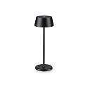 LED Outdoor Akku-Tischleuchte PURE, 32cm, 3,7V, 1,5W, 3000K, 230lm, IP54, integr. Touch-Dimmer, schwarz
