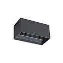 LED Outdoor Wandleuchte ATOM UP/DOWN, 23W, 3000K, 2100lm, CRI>90, IP54, anthrazit