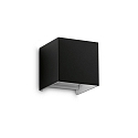 LED Outdoor Wandleuchte ATOM UP/DOWN, 12W, 3000K, 1050lm, CRI>90, IP54, schwarz