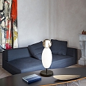 Ideal Lux LED Tischleuchte LUMIERE, 50cm, 18W, 3000K, 2050lm, CRI>80, IP20, wei�