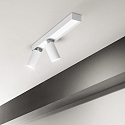 Ideal Lux Deckenspot PROFILO, 2-flammig, GU10, 2x 28W (inkl.), IP20, wei�