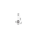 pendant luminaire NET 1 E27 IP20, white dimmable