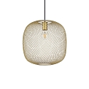 Pendelleuchte NET 3, E27, IP20, goldfarben