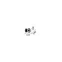 Ideal Lux wall luminaire PERLAGE G9 IP20, amber dimmable