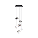 LED Pendelleuchte GALAXY, 56W, 3000K, 5750lm, CRI>80, IP20, wei�