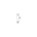 Ideal Lux Outdoor Stand-/Pollerleuchte TORRE, 60cm, E27, IP65, kaffee