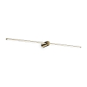LED Wandleuchte FILO, 115cm, 16W, 3000K, 2000lm, CRI>80, IP44, messing