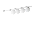ceiling luminaire BINOMIO 4 flames G9 IP20, white dimmable