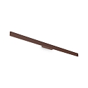 LED Outdoor Wandleuchte LINEA, 144cm, 23W, 3000K, 2600lm, CRI>90, IP54, kaffee