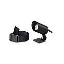 LED Outdoor-Strahler KOALA, mit Band, 35�, 3W, 3000K, 300lm, IP65, schwarz