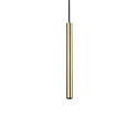 LED Pendelleuchte ULTRATHIN D040 ON-OFF, rund, 11,5W, 3000K, 1150lm, IP20, messing