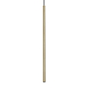 LED Pendelleuchte ULTRATHIN D100 ON-OFF, rund, 11,5W, 3000K, 1150lm, IP20, messing