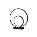 LED Design-Tischleuchte OZ ON-OFF, IP20, CRi >90, mit Schalter, 22W 4000K, schwarz